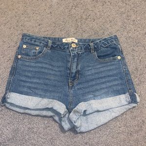 Junior jean shorts